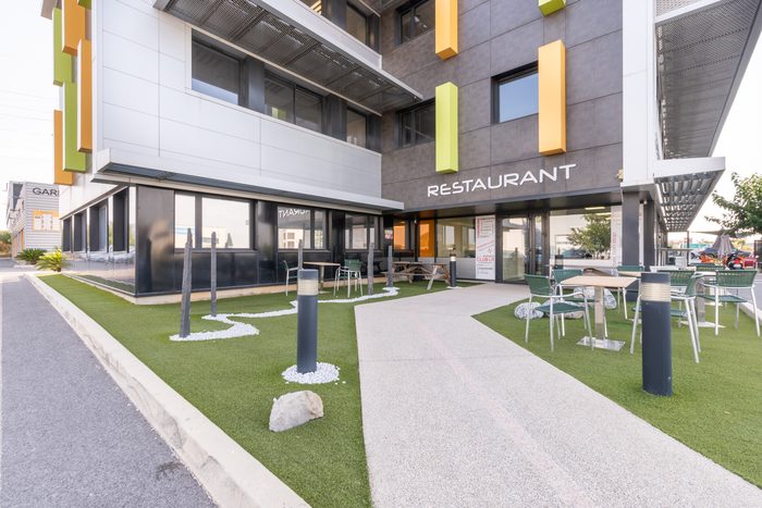 Restaurant Ô Resto Garosud et sa terrasse à Montpellier